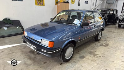 Lot 484 - 1988 FORD FIESTA GHIA