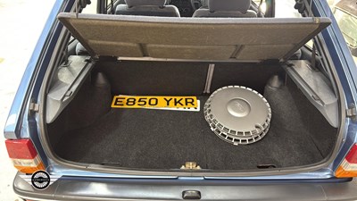 Lot 484 - 1988 FORD FIESTA GHIA