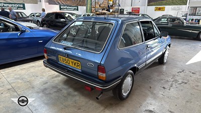 Lot 484 - 1988 FORD FIESTA GHIA