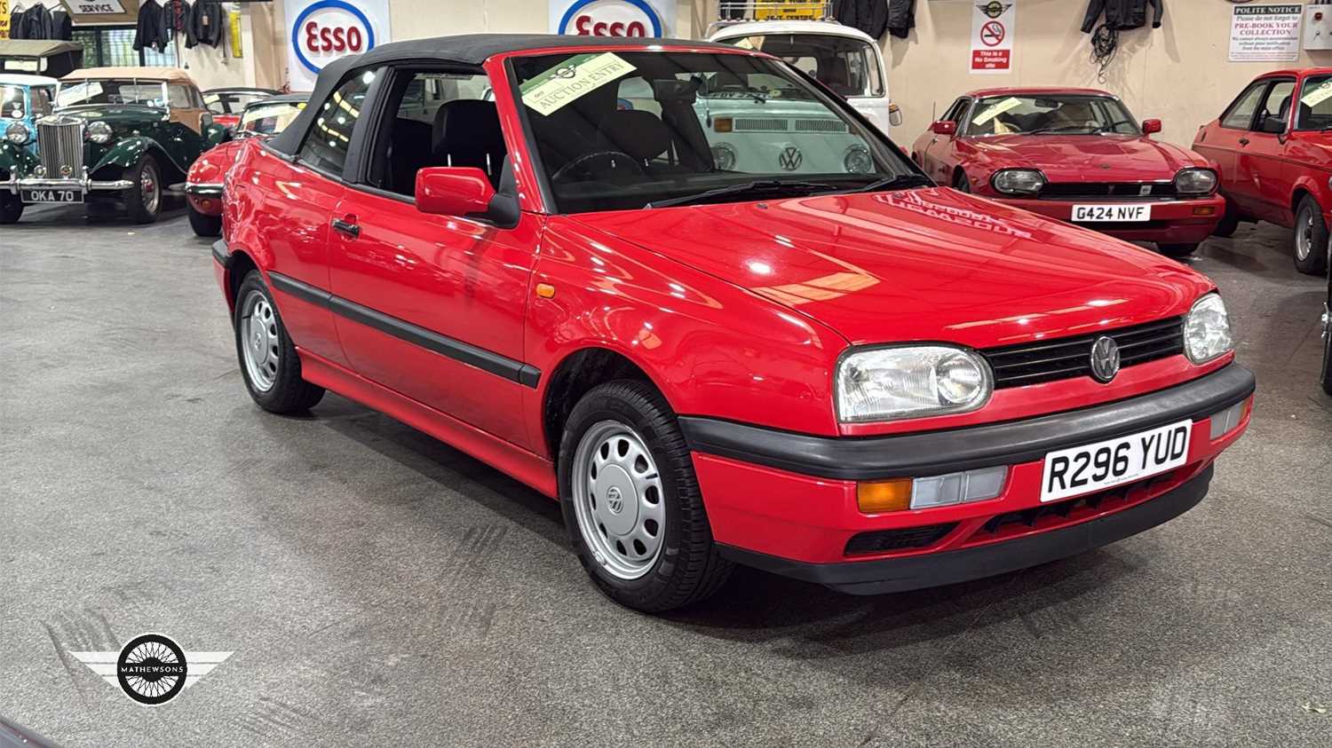 1998 VOLKSWAGEN GOLF CABRIOLET