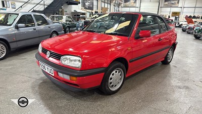 Lot 582 - 1998 VOLKSWAGEN GOLF CABRIOLET