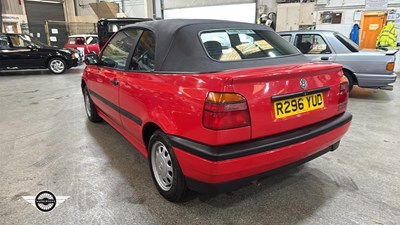 Lot 582 - 1998 VOLKSWAGEN GOLF CABRIOLET