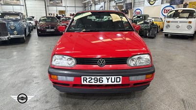 Lot 582 - 1998 VOLKSWAGEN GOLF CABRIOLET