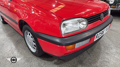 Lot 582 - 1998 VOLKSWAGEN GOLF CABRIOLET