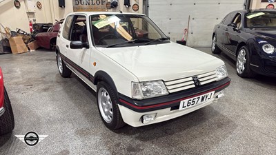 Lot 812 - 1993 PEUGEOT 205 GTI