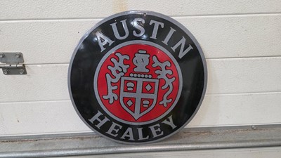 Lot 777 - AUSTIN HEALEY SIGN