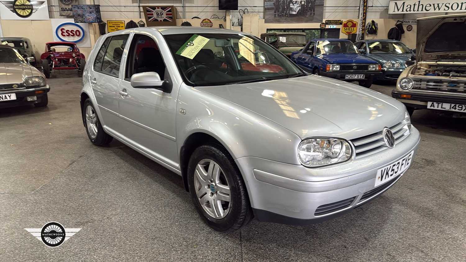 Lot 492 - 2003 VOLKSWAGEN GOLF MATCH