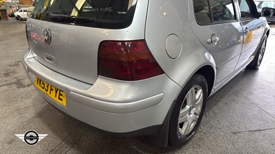 Lot 492 - 2003 VOLKSWAGEN GOLF MATCH