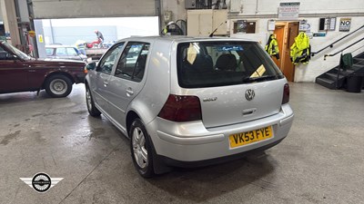 Lot 492 - 2003 VOLKSWAGEN GOLF MATCH