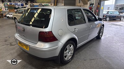 Lot 492 - 2003 VOLKSWAGEN GOLF MATCH