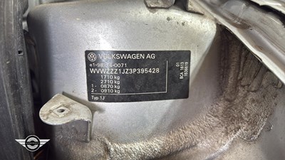 Lot 492 - 2003 VOLKSWAGEN GOLF MATCH