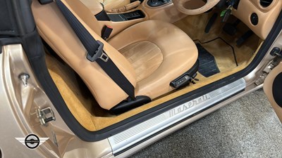 Lot 599 - 2002 MASERATI SPYDER