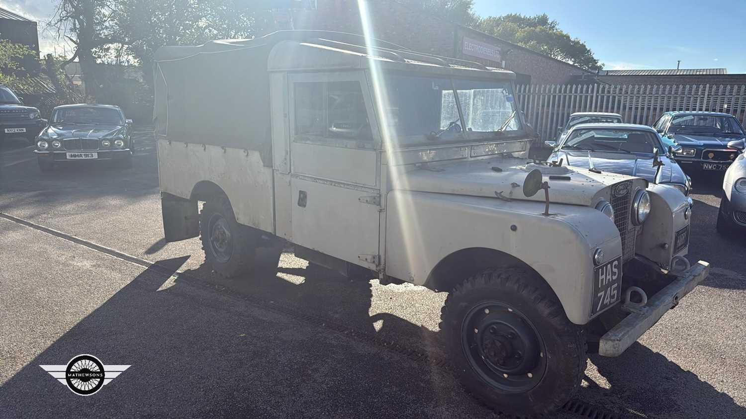 Lot 318 - 1956 LAND ROVER SERIES ONE 109 LWB