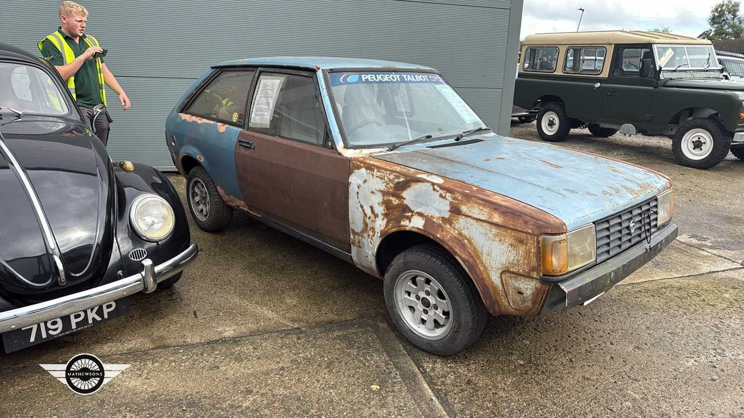 Lot 70 - 1983 TALBOT SUNBEAM LOTUS (AVON)