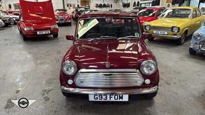 Lot 662 - 1989 ROVER MINI THIRTY