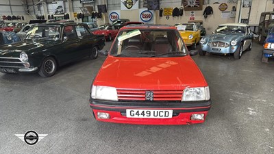 Lot 784 - 1990 PEUGEOT 205 GTI