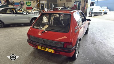 Lot 784 - 1990 PEUGEOT 205 GTI