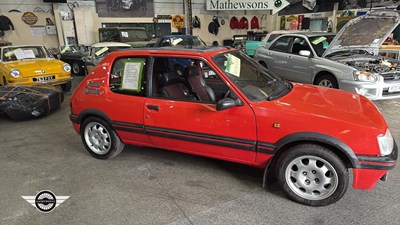 Lot 784 - 1990 PEUGEOT 205 GTI