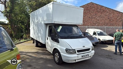 Lot 6 - 2004 FORD TRANSIT 350 LWB