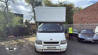 Lot 6 - 2004 FORD TRANSIT 350 LWB