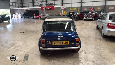 Lot 8 - 1999 ROVER MINI COOPER