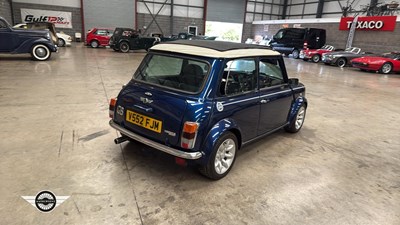 Lot 8 - 1999 ROVER MINI COOPER