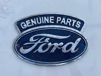Lot 147 - CAST FORD PARTS SIGN 11.5" X 8.5"