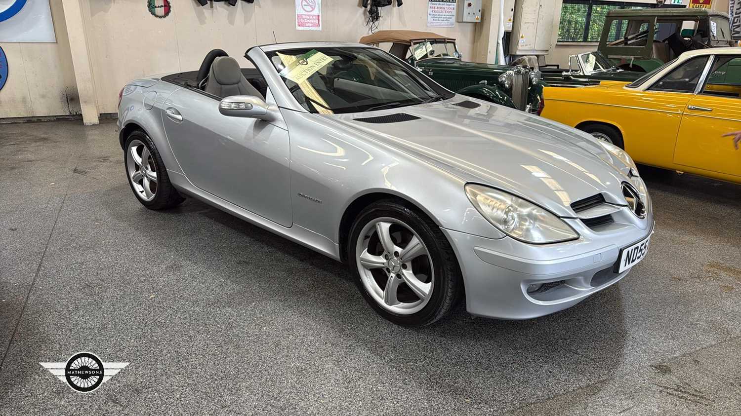 Lot 710 - 2005 MERCEDES SLK 200 KOMPRESSOR AUTO