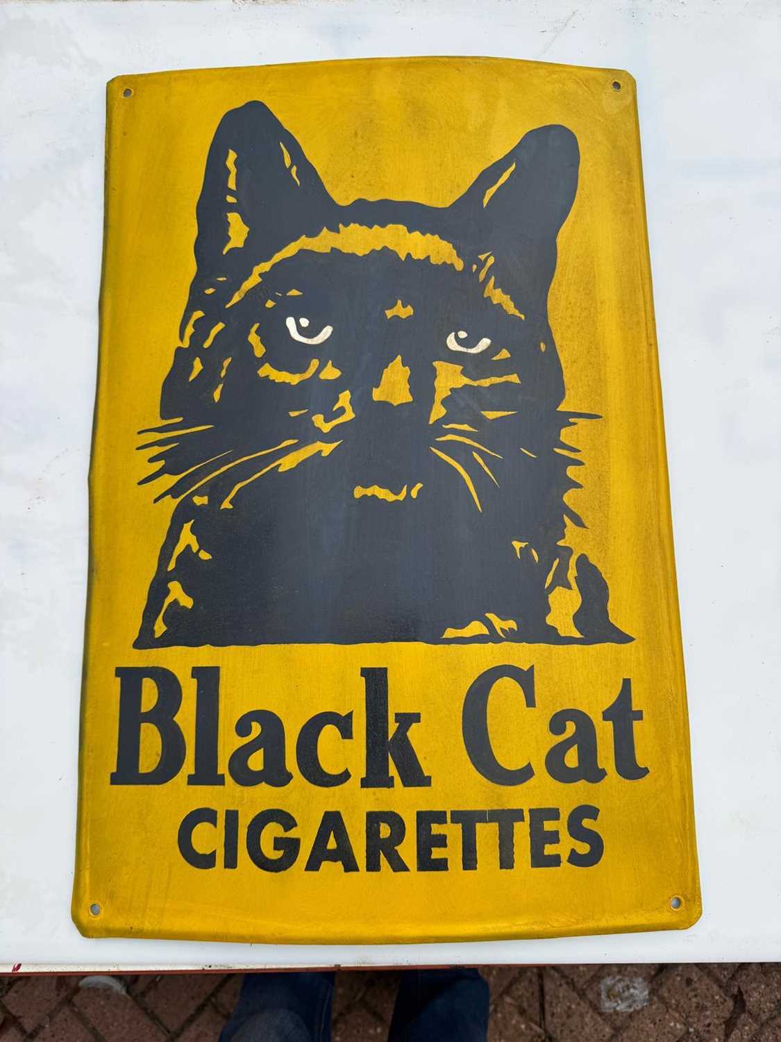 Lot 625 - BLACK CAT SIGN 24