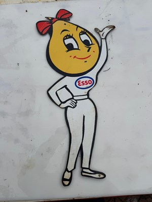 Lot 671 - MRS DRIP ESSO SIGN 24" X 10"
