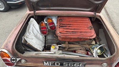 Lot 362 - 1967 FORD CORSAIR 2000 E