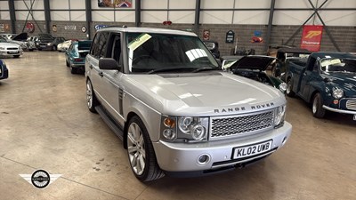 Lot 899 - 2002 LAND ROVER RANGE ROVER HSE V8 AUTO