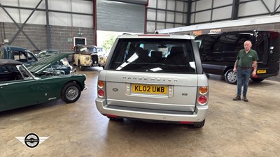 Lot 899 - 2002 LAND ROVER RANGE ROVER HSE V8 AUTO