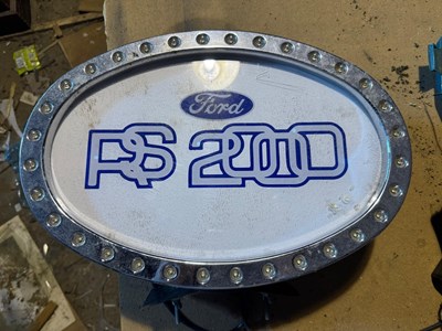 Lot 681 - FORD RS 2000 LIGHT UP SIGN 17.5" X 12"