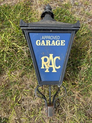 Lot 833 - RAC APPROVED GARAGE STYLE LAMP 46" TALL