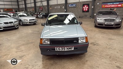 Lot 196 - 1987 VAUXHALL NOVA SR