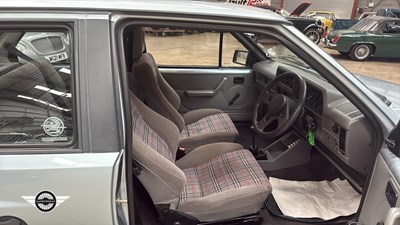 Lot 196 - 1987 VAUXHALL NOVA SR
