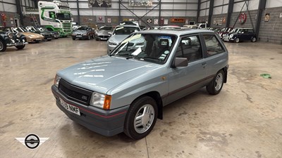 Lot 196 - 1987 VAUXHALL NOVA SR
