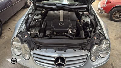 Lot 4 - 2003 MERCEDES SL500 AUTO