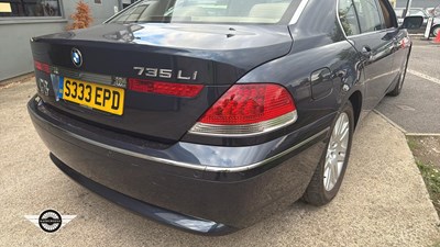 Lot 112 - 2002 BMW 735 LI AUTO