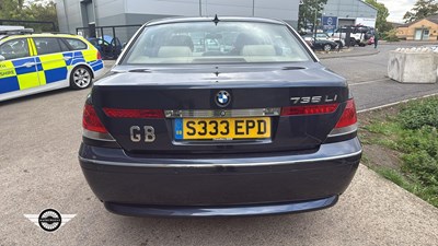Lot 112 - 2002 BMW 735 LI AUTO