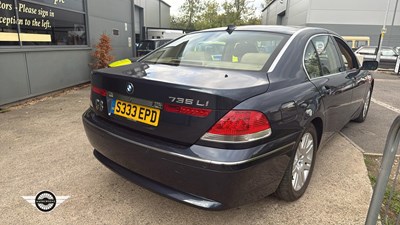 Lot 112 - 2002 BMW 735 LI AUTO