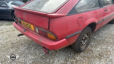 Lot 872 - 1986 OPEL MANTA GT