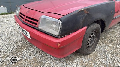 Lot 872 - 1986 OPEL MANTA GT