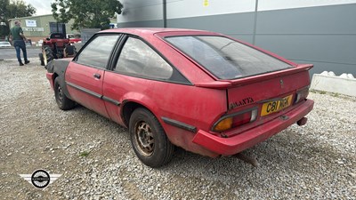 Lot 872 - 1986 OPEL MANTA GT