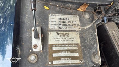 Lot 512 - 1992 TVR