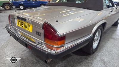 Lot 652 - 1988 JAGUAR XJ-S CONVERTIBLE AUTO