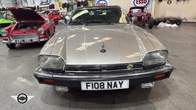 Lot 652 - 1988 JAGUAR XJ-S CONVERTIBLE AUTO