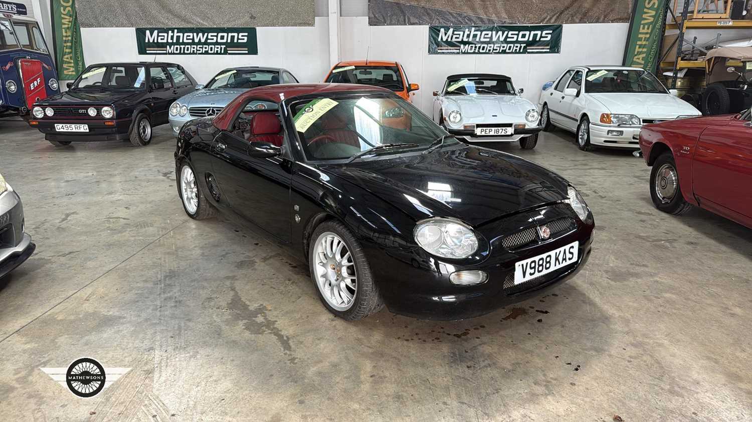 Lot 2 - 1999 MG MGF 75TH ANNIVERSARY