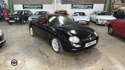 Lot 2 - 1999 MG MGF 75TH ANNIVERSARY